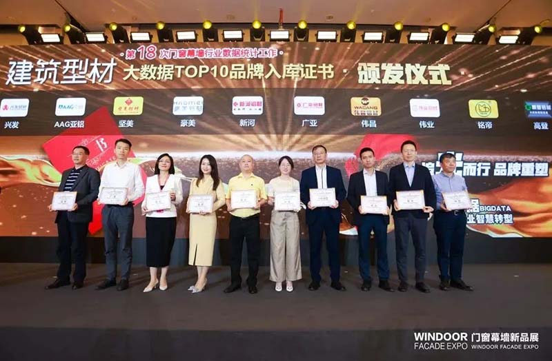 第29届全国铝门窗幕墙行业年会暨中国构筑经济昭通峰会,NG28集团再次荣获多项荣誉!