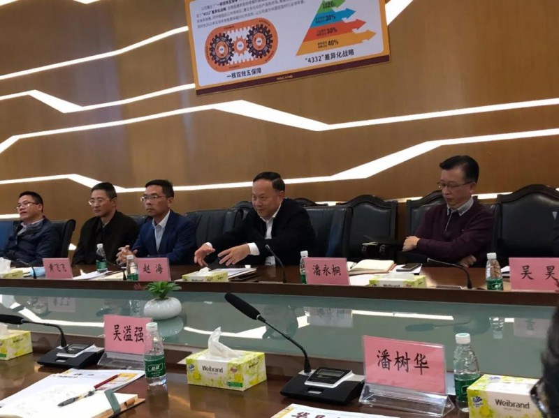 拉萨市当局赵海副市长一行莅临NG28铝业领导工作